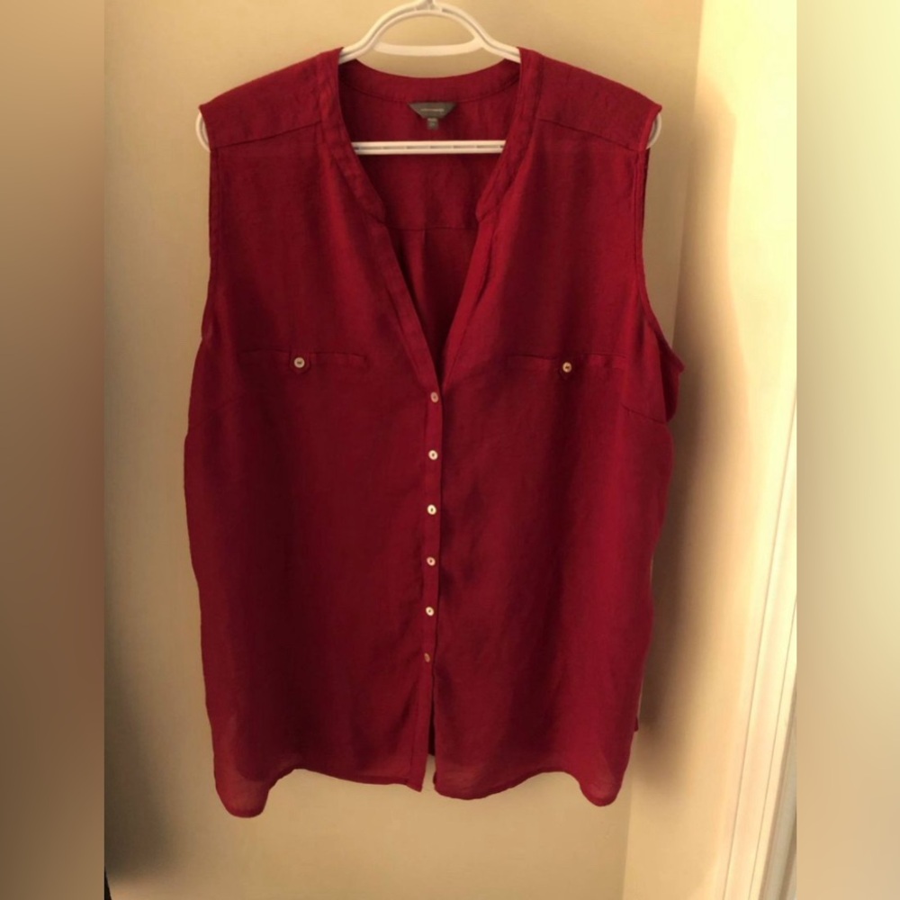 Women's Sleeveless Top (Denver Hayes) - Size 2X